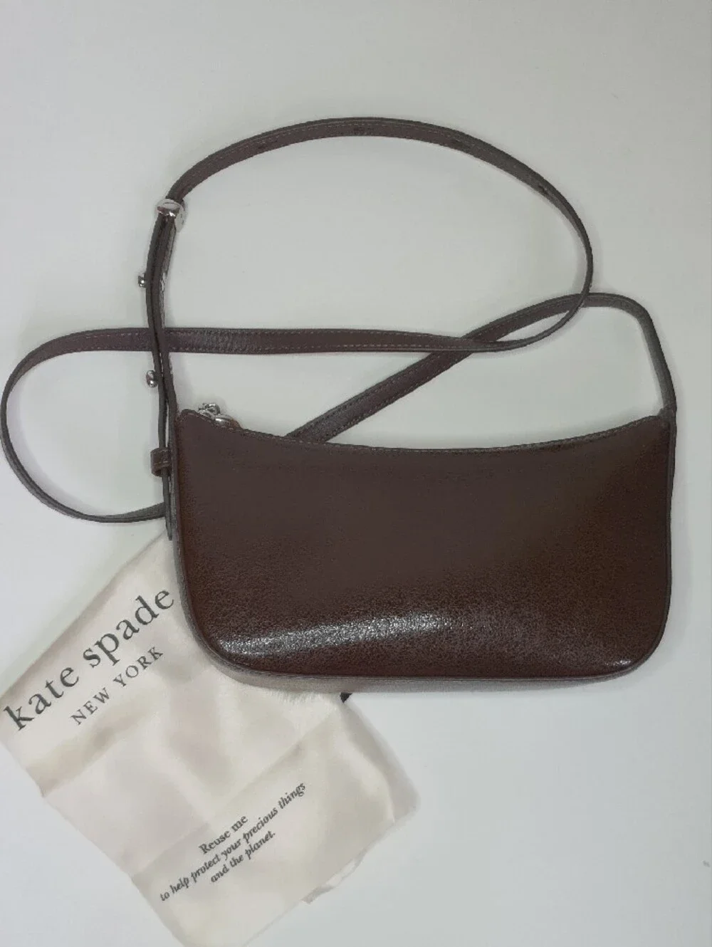Kate Spade Halo Glazed Leather Crossbody Bag NWOT + FREE GIFT